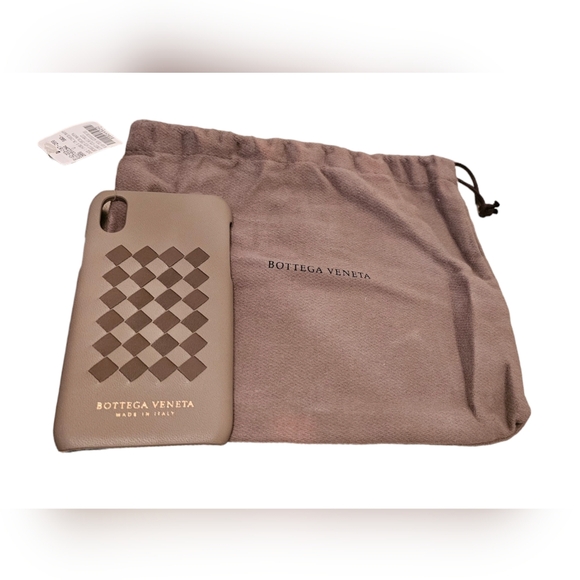 NWT BOTTEGA VENETA Iphone X Case + Dustbag